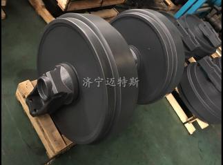挖掘機(jī)引導(dǎo)輪配件小松PC60-7PC200/日立 ZX200/卡特CATD6D